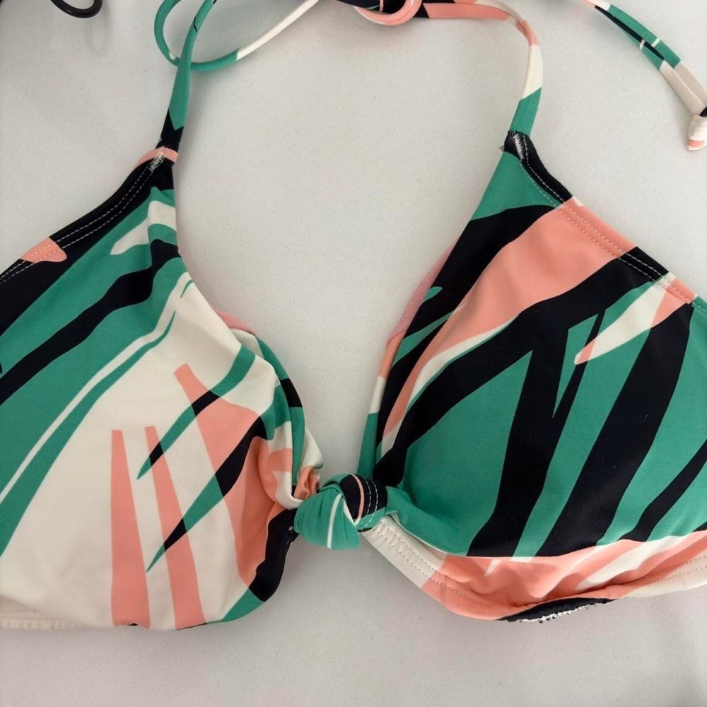 Bikini Lab “Sonic Boom” Palm Print Bikini Set M/L - Picture 4 of 7